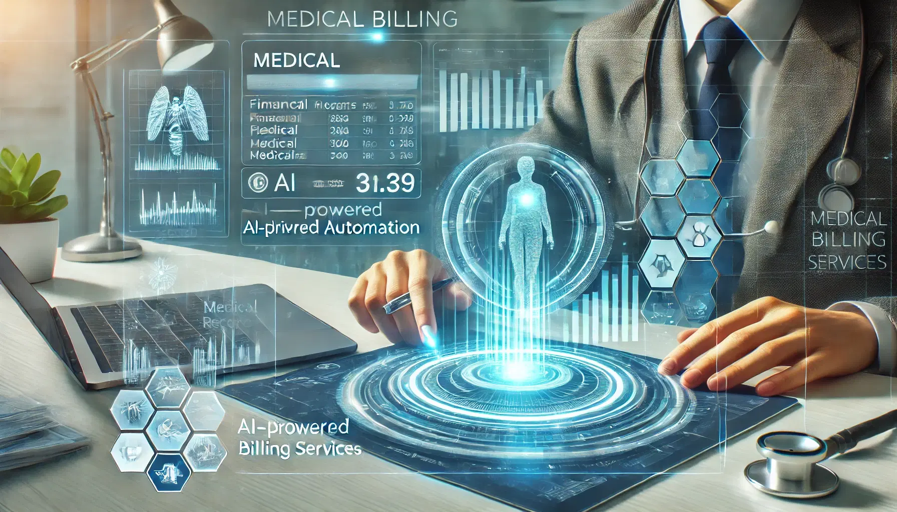 A visual representation of comprehensive cardiology billing services
